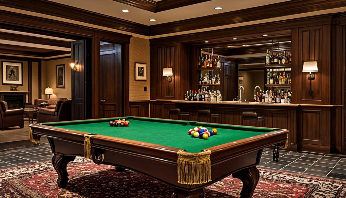 Private game room