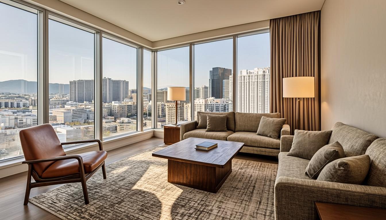 Modern downtown studio